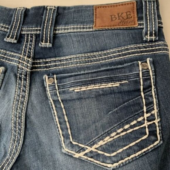 Buckle BKE Jeans Payton Pittsboro Capri Contrast Stitch 27 - Picture 6 of 10